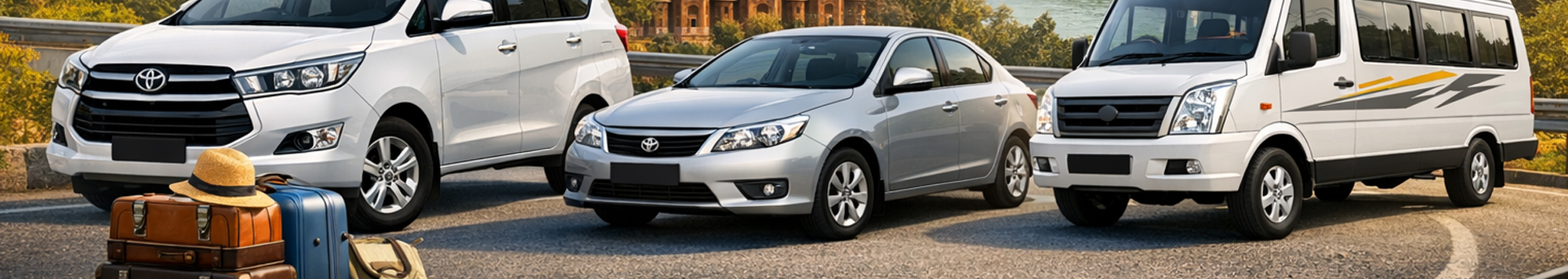 car rental from delhi to nearby tourist places